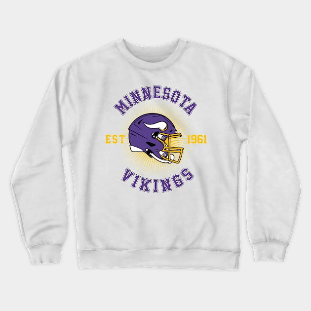 Vikings - MST Vintage Crewneck Sweatshirt by Cemploex_Art